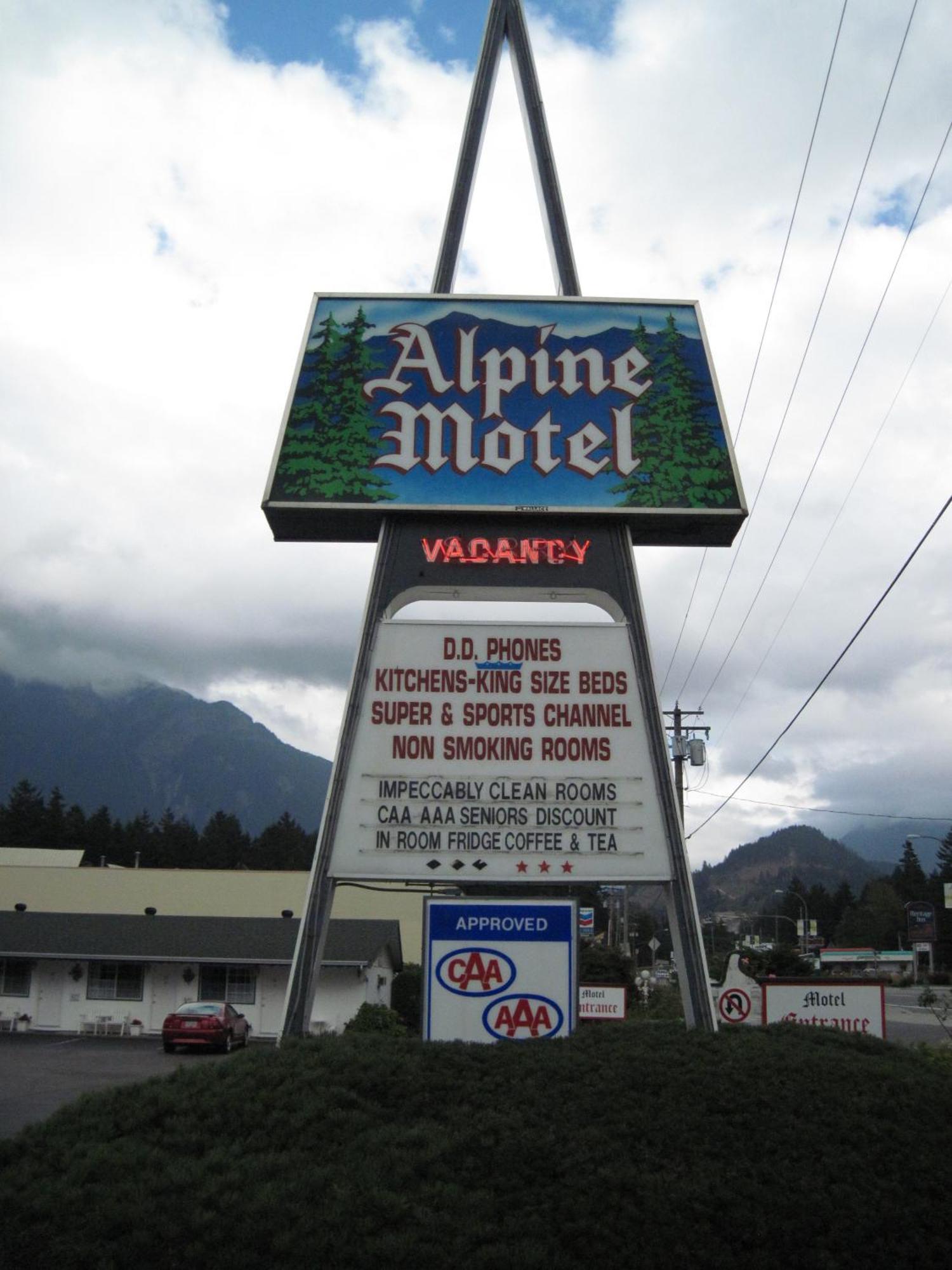 Alpine Motel Hope Exteriör bild